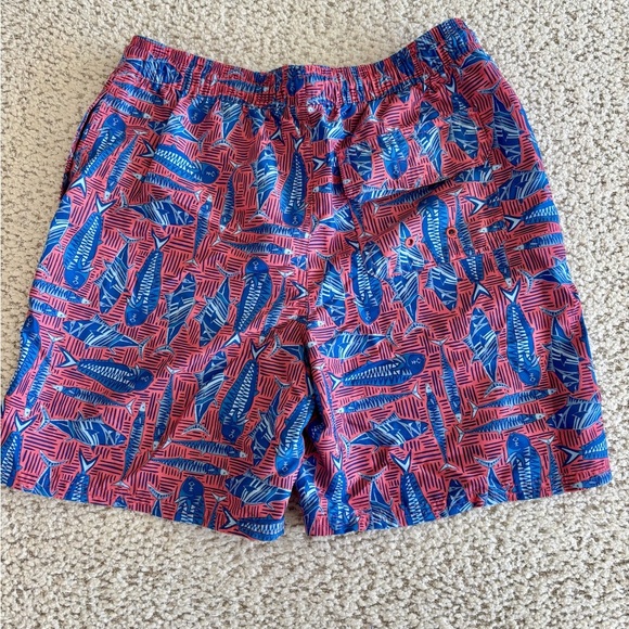 Vineyard Vines, Boys' Printed Chappy Swim Trunks, Size Large - Picture 2 of 7